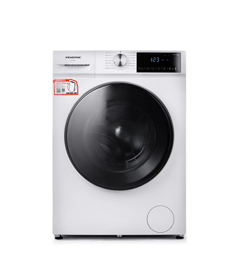 Pensonic INVERTER Front Load Washing Machine | 8kgs 2-in-1 Dryer and Washer | PWA-8050FC - Image 3