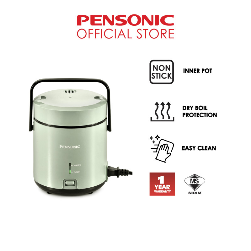 Pensonic 0.3L Personal Rice Cooker | PSR-302M(GR)