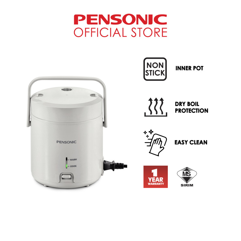 Pensonic 0.3L Personal Rice Cooker | PSR-302M(WH)