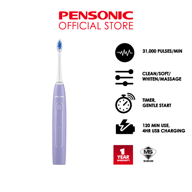 Pensonic Hype Series Sonic Toothbrush | ST2001PW