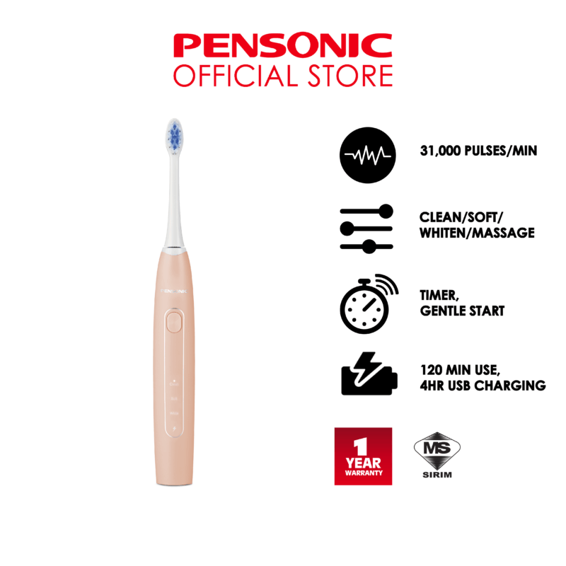 Pensonic Hype Series Sonic Toothbrush | ST2001RP