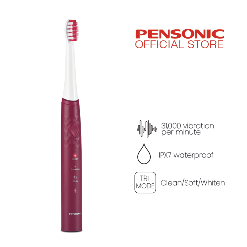 Pensonic Fresh Series Sonic Toothbrush | ST1001RR