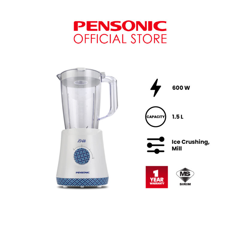 [ NEW ] Pensonic Batik Series Blender | PB-3800B