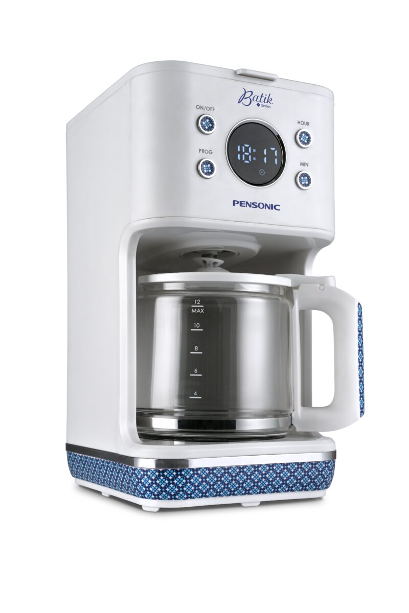 [ NEW ] Pensonic Batik Series Coffee Maker | PCM-1905B - Image 4