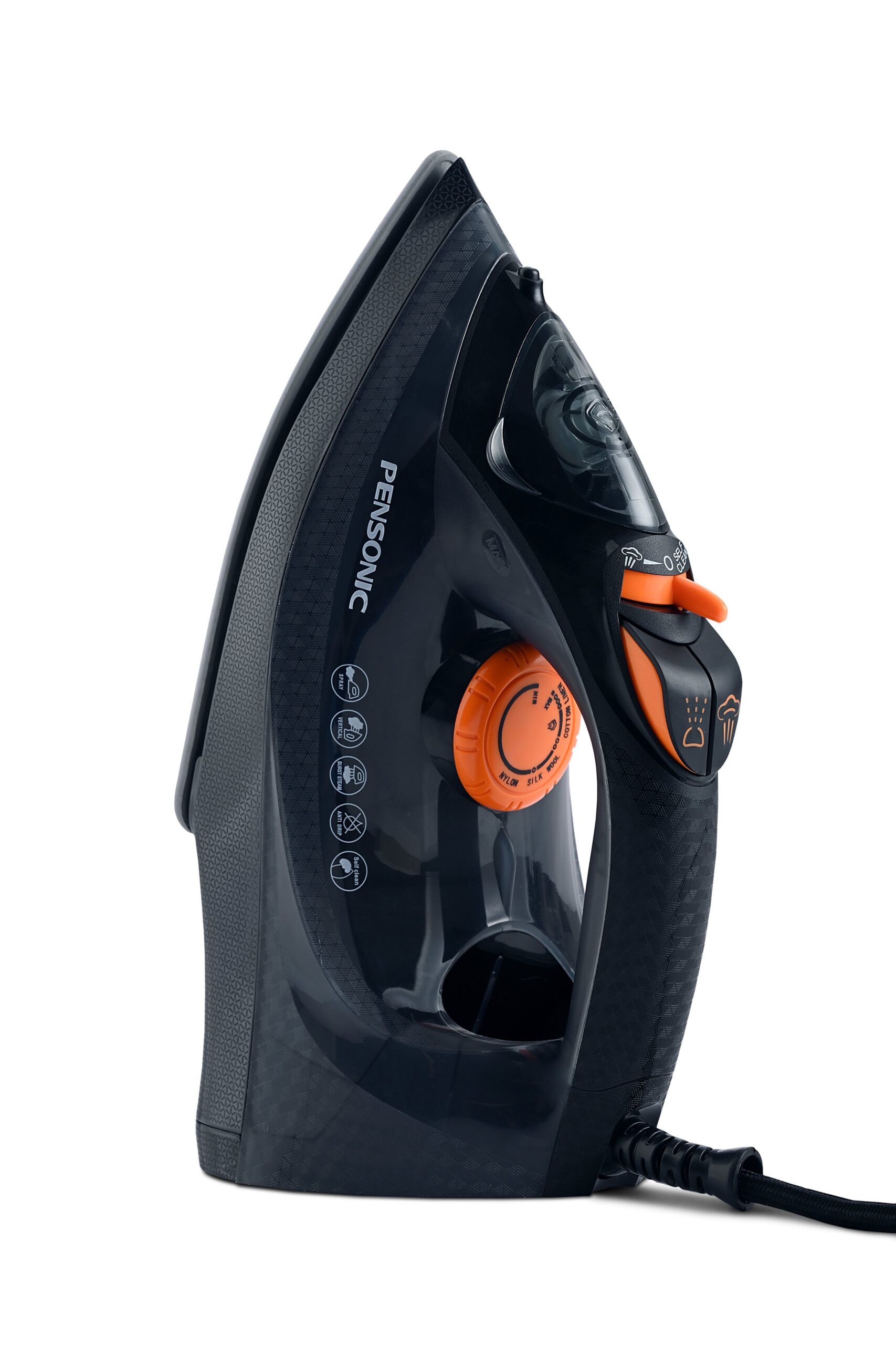 Pensonic Steam Iron With Ceramic Soleplate | PSI-1007C - Image 4
