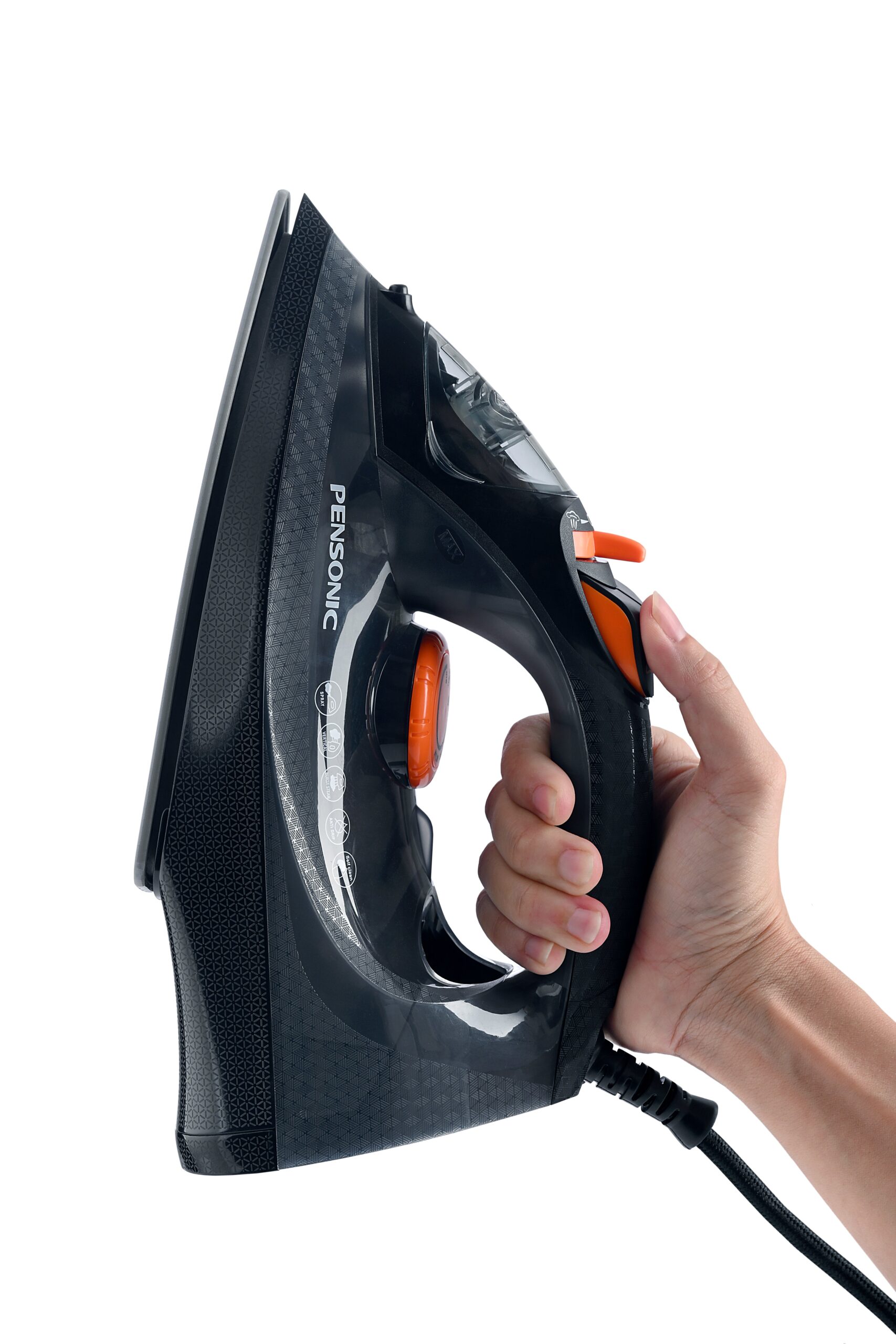 Pensonic Steam Iron With Ceramic Soleplate | PSI-1007C - Image 5