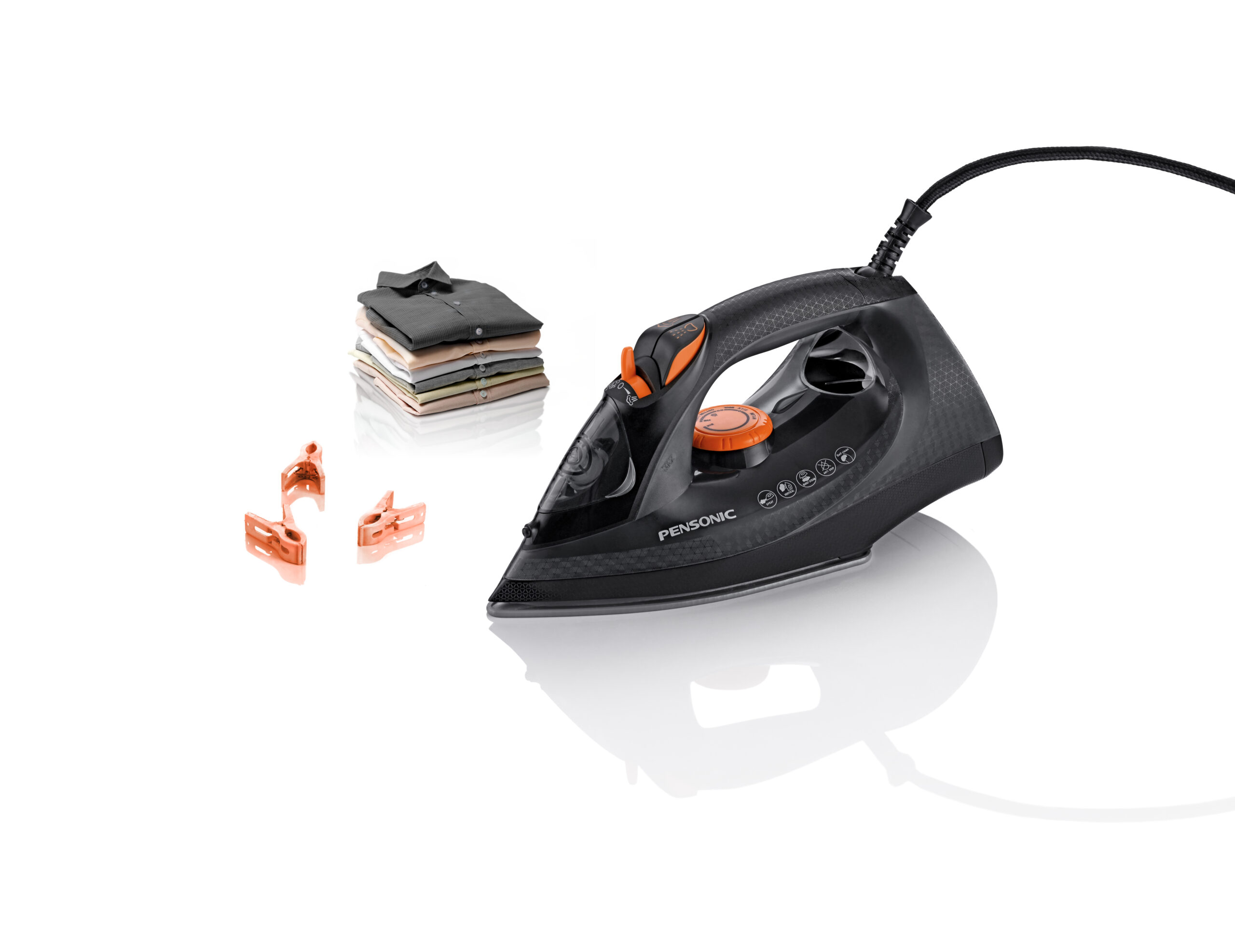 Pensonic Steam Iron With Ceramic Soleplate | PSI-1007C - Image 12