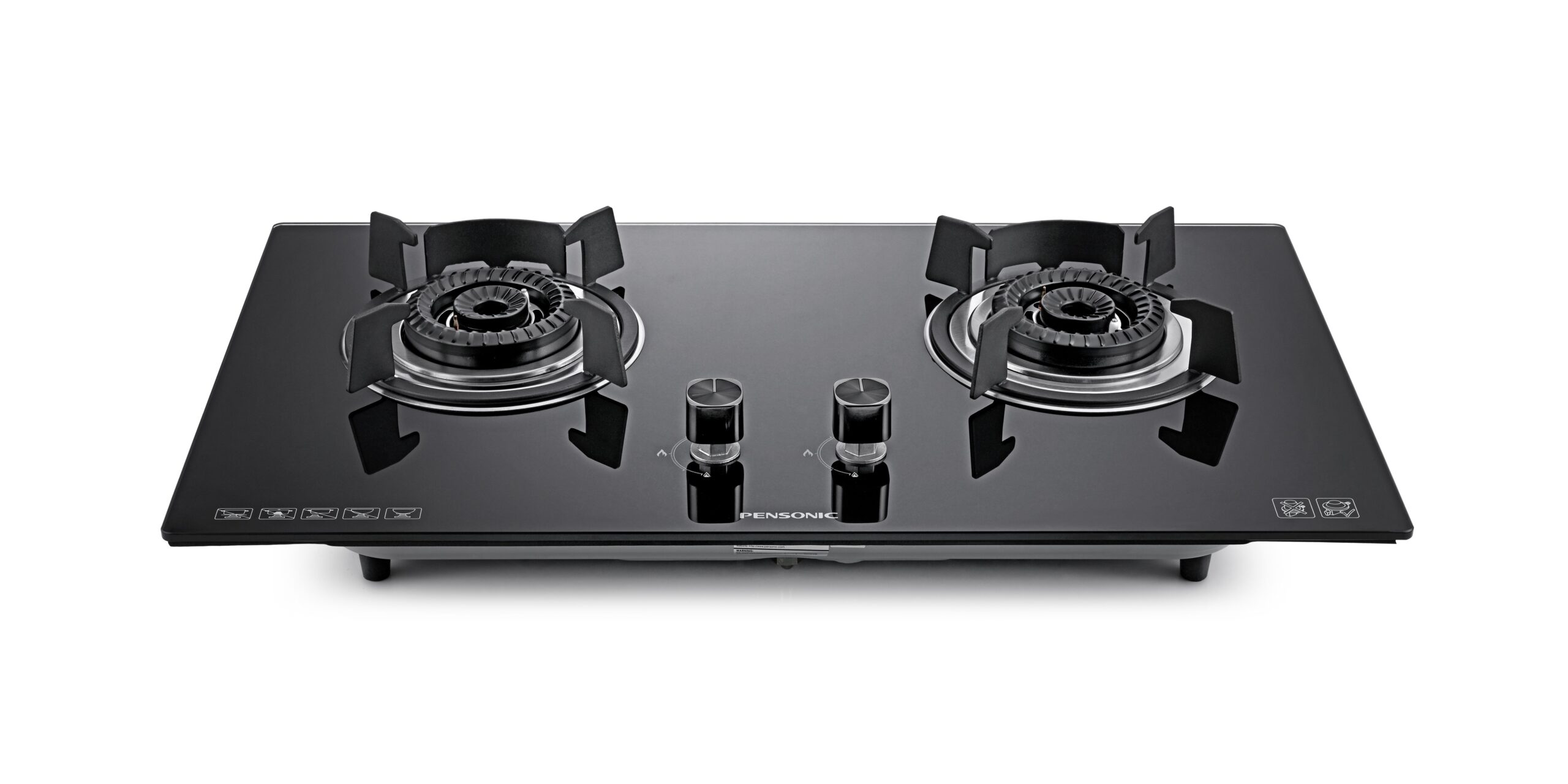 Pensonic Built In Two Burners Glass Hob | PGH-7200G - Image 2