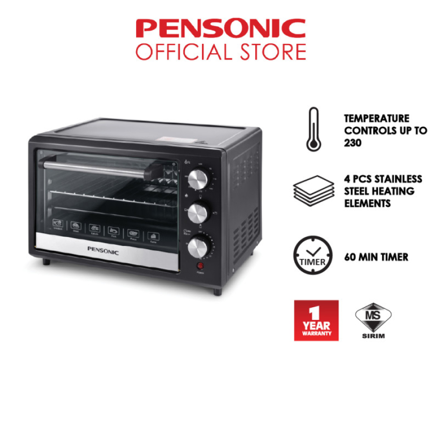 Pensonic Electric Oven 25L | PEO-2511