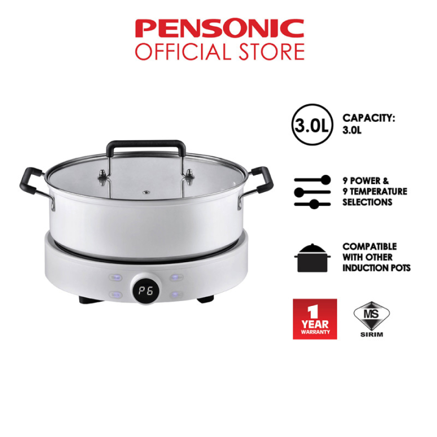 Pensonic Induction Cooker [Free Pot] | PIC-2005X